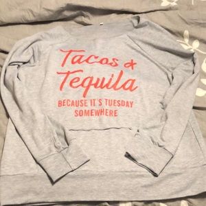 Tacos 🌮 Tequila Sweatshirt